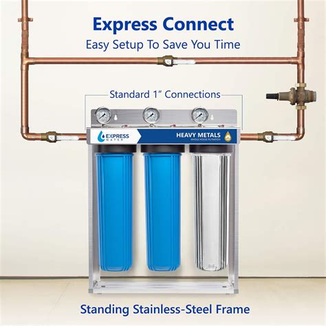 express water heavy metal whole house filter|best heavy metal water filter.